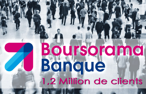 Boursorama Banque, 1,2 million de clients
